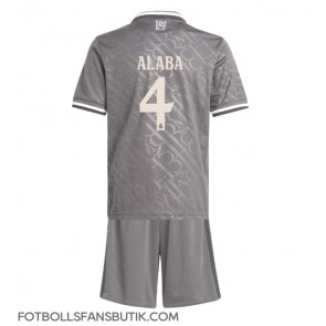 Real Madrid David Alaba #4 Replika Tredje Tröja Barn 2024-25 Kortärmad (+ Korta byxor)